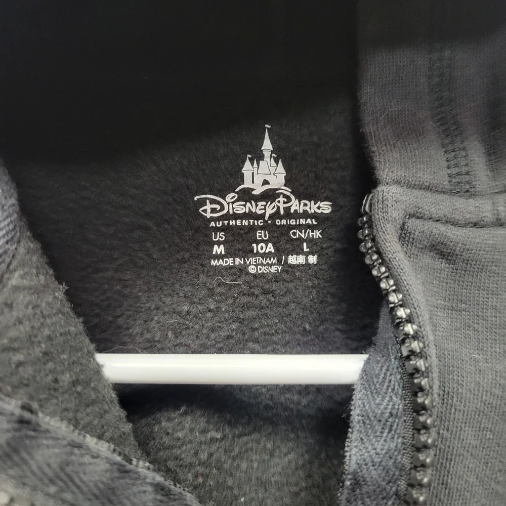 Autographed Disney Parks Mickey Mouse Fleece Hoodie Jacket Youth M Cosplay *READ